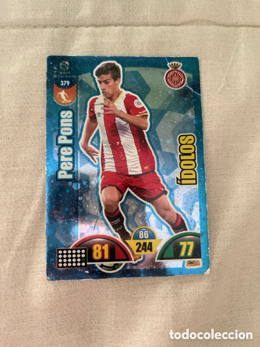 Cartes &agrave; collectionner de Football: Adrenalyn XL 2017 2018 17 18 Pere Pons Girona &Iacute;dolos