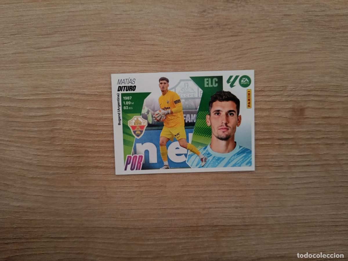 Figurine di Calcio: CROMO DE F&Uacute;TBOL PANINI DITURO ELCHE SIN PEGAR NUNCA PEGADO 25 26 2025 2026