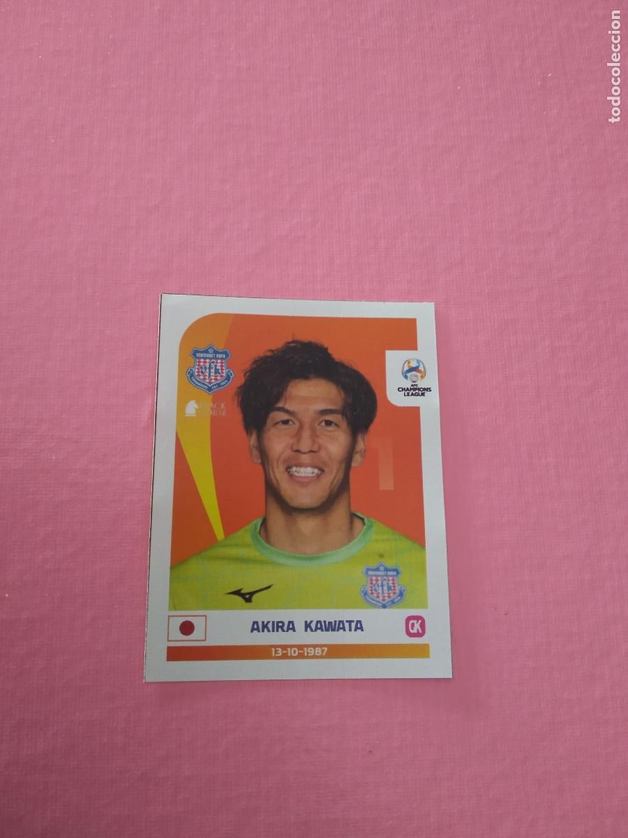 Cromos de F&uacute;tbol: 319 AKIRA KAWATA VENTFORET KOFU CROMO FUTBOL AFC CHAMPIONS LEAGUE 2024 BLACK HORSE
