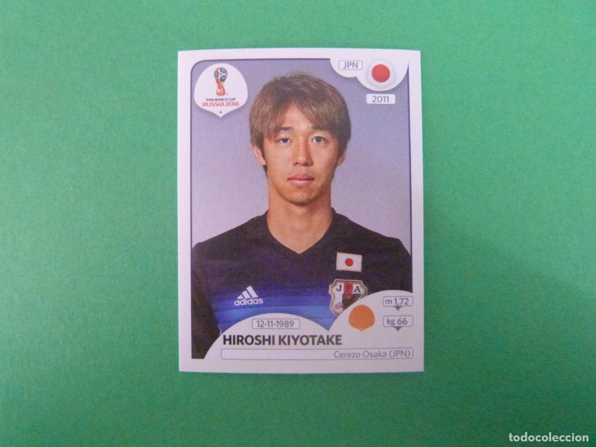 Cromos de F&uacute;tbol: CROMO FUTBOL HIROSHI KIYOTAKE JAPON SIN PEGAR N&ordm; 665 MUNDIAL RUSIA 2018 PANINI