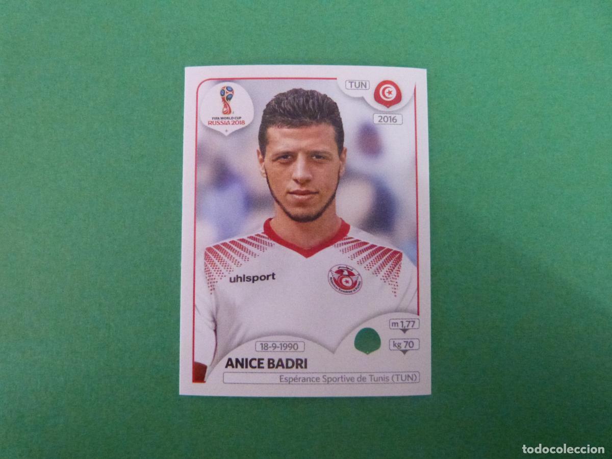 Cromos de f&uacute;tbol: CROMO FUTBOL ANICE TUNEZ SIN PEGAR N&ordm; 570 MUNDIAL RUSIA 2018 PANINI