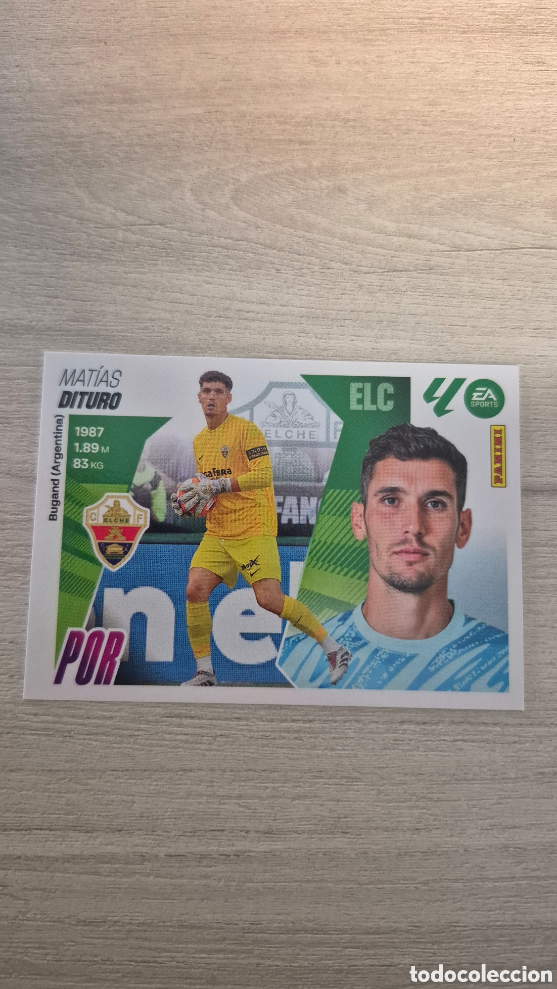 Fu&szlig;ball-Sticker: N&deg;3 Elche Dituro Liga Este 25/26