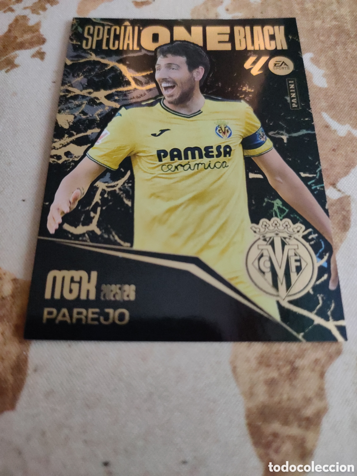 Fu&szlig;ball-Sticker: SPECIAL ONE BLACK Parejo Megacracks MGK 2025-26