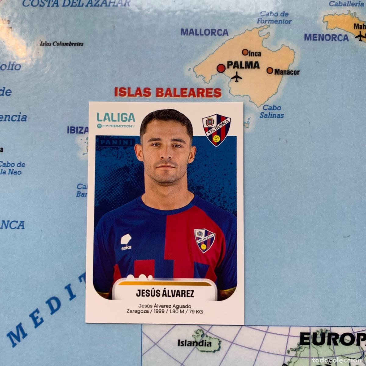 Cromos de f&uacute;tbol: Jesus &Aacute;lvarez n&uacute;mero 241B del Huesca cromo de la liga Hypermotion 25-26 2025-2026
