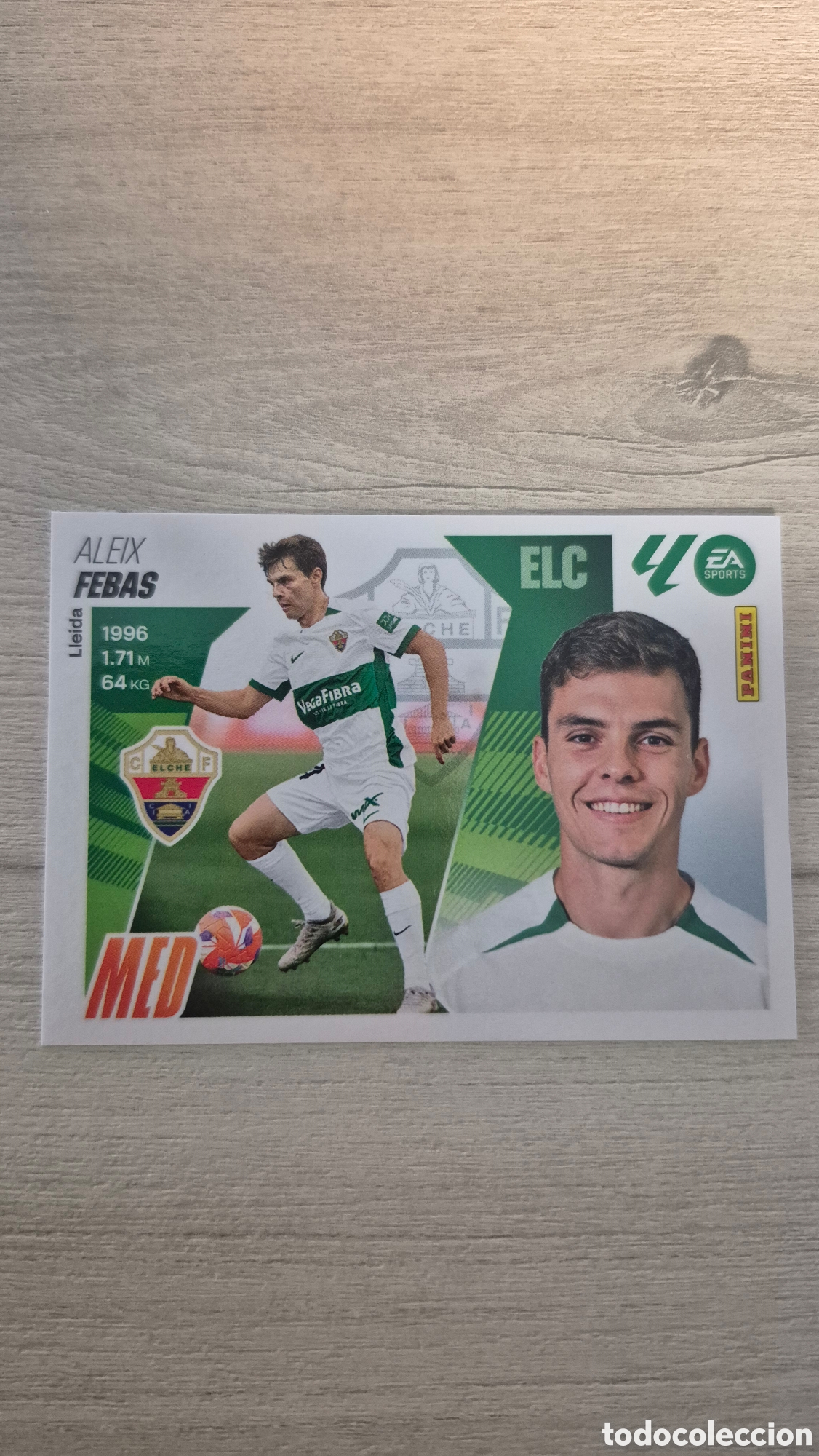 Figurine di Calcio: N&deg;11 Elche Febas Liga Este 25/26