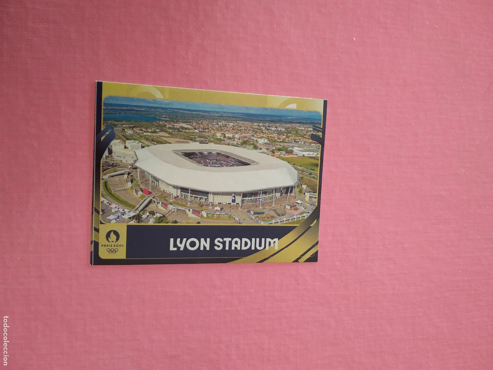 Cromos de F&uacute;tbol: LYON STADIUM ESTADIO CROMO FUTBOL JUEGOS OLIMPICOS JJOO 2024 BLACK HORSE