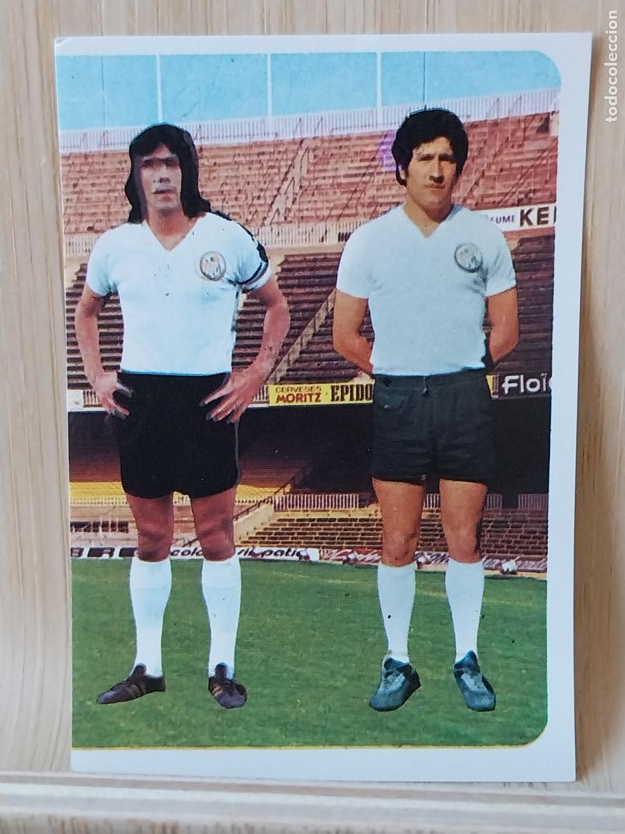 Cromos de F&uacute;tbol: PITA Y PEPIN SALAMANCA CASTELLON LIGA 1975 75 76 ED ROMERO RUIZ CROMO 128 * SIN PEGAR NUNCA ORIGINAL