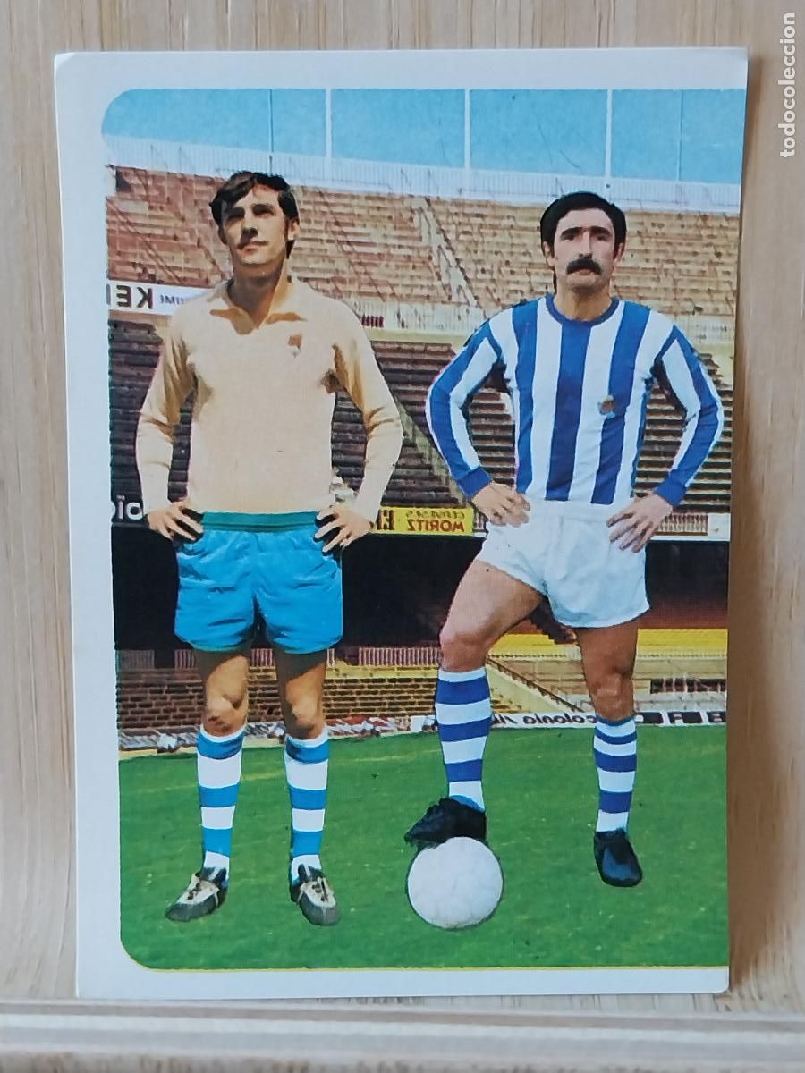 Cromos de F&uacute;tbol: GORRITI ARTOLA SOCIEDAD * LIGA 1975 75 76 ED ROMERO RUIZ CROMO 113 * SIN PEGAR NUNCA ORIGINAL