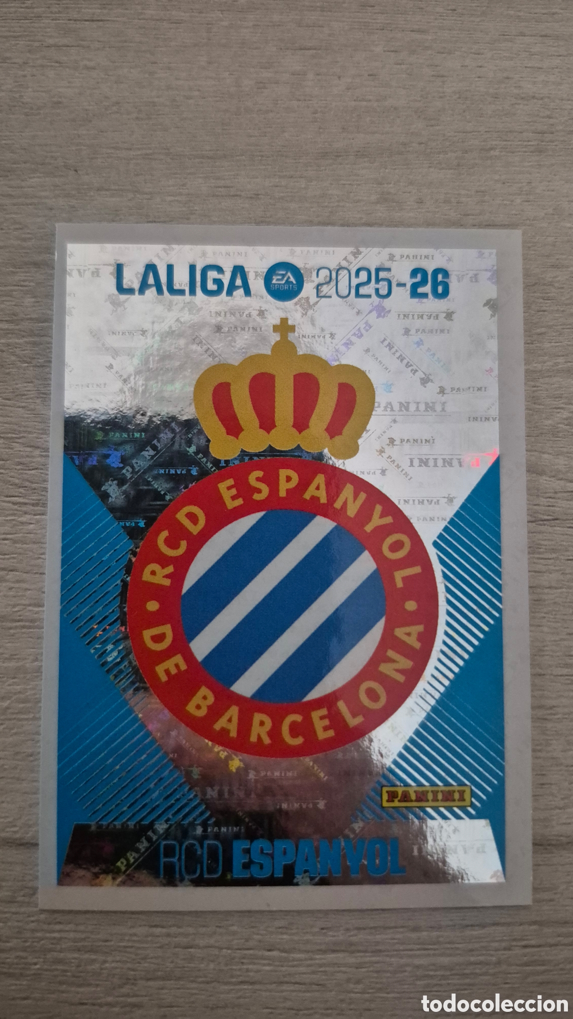 Figurine di Calcio: N&deg;1 Escudo Espanyol Liga Este 25/26