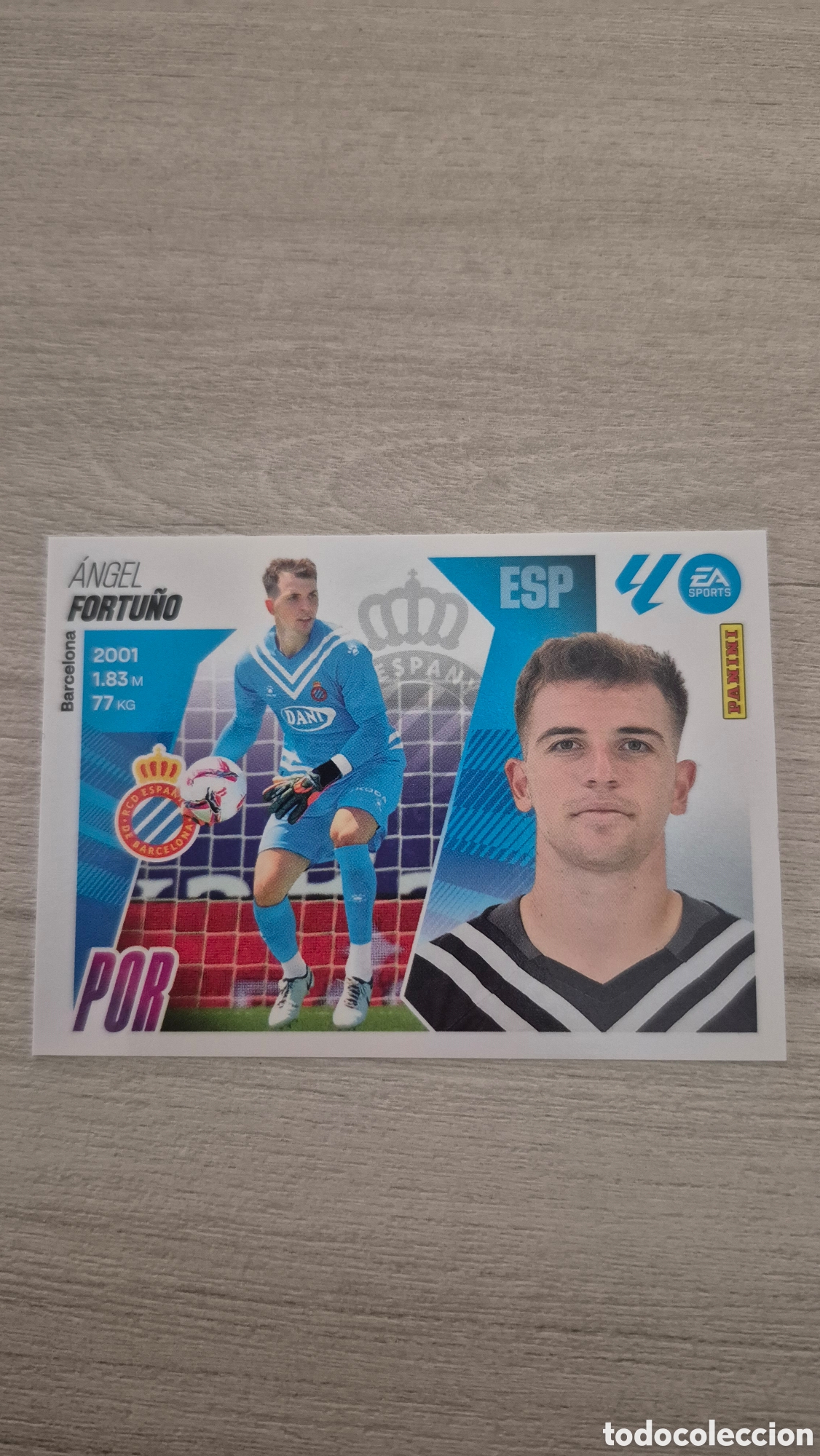 Cromos de Futebol: N&deg;4 Espanyol Fortu&ntilde;o Liga Este 25/26
