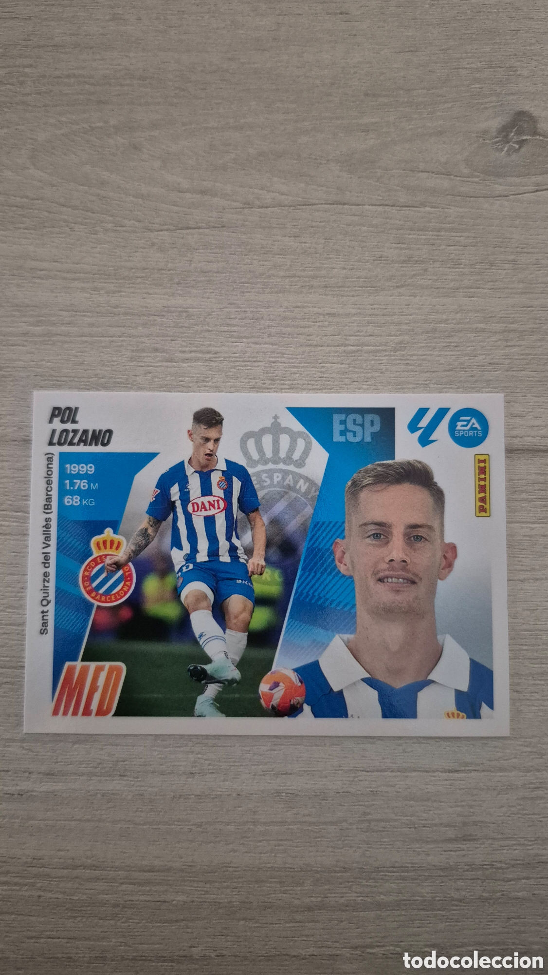 Figurine di Calcio: N&deg;15 Espanyol Pol Lozano Liga Este 25/26