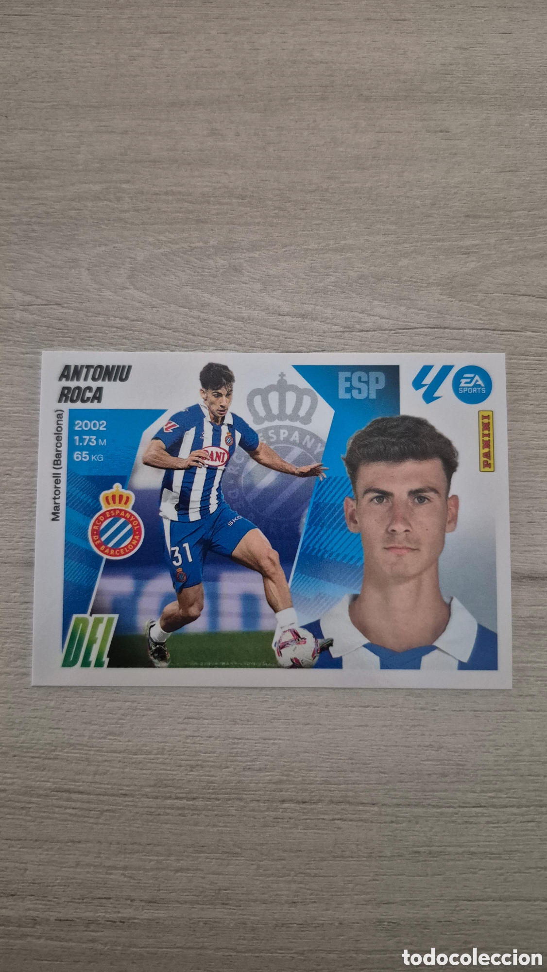Fu&szlig;ball-Sticker: N&deg;16 Espanyol Antoniu Roca Liga Este 25/26