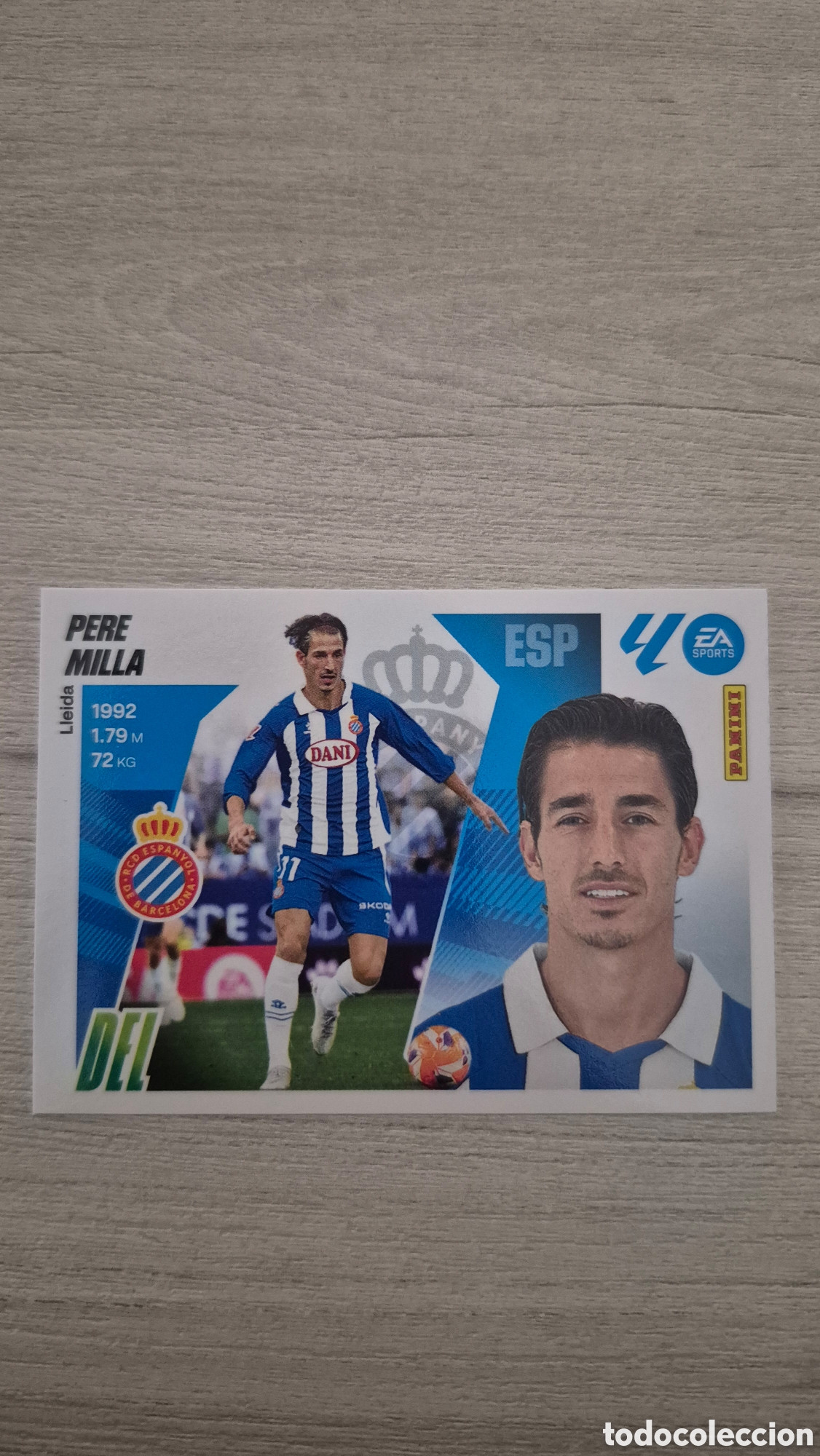 Figurine di Calcio: N&deg;20 Espanyol Pere Milla Liga Este 25/26