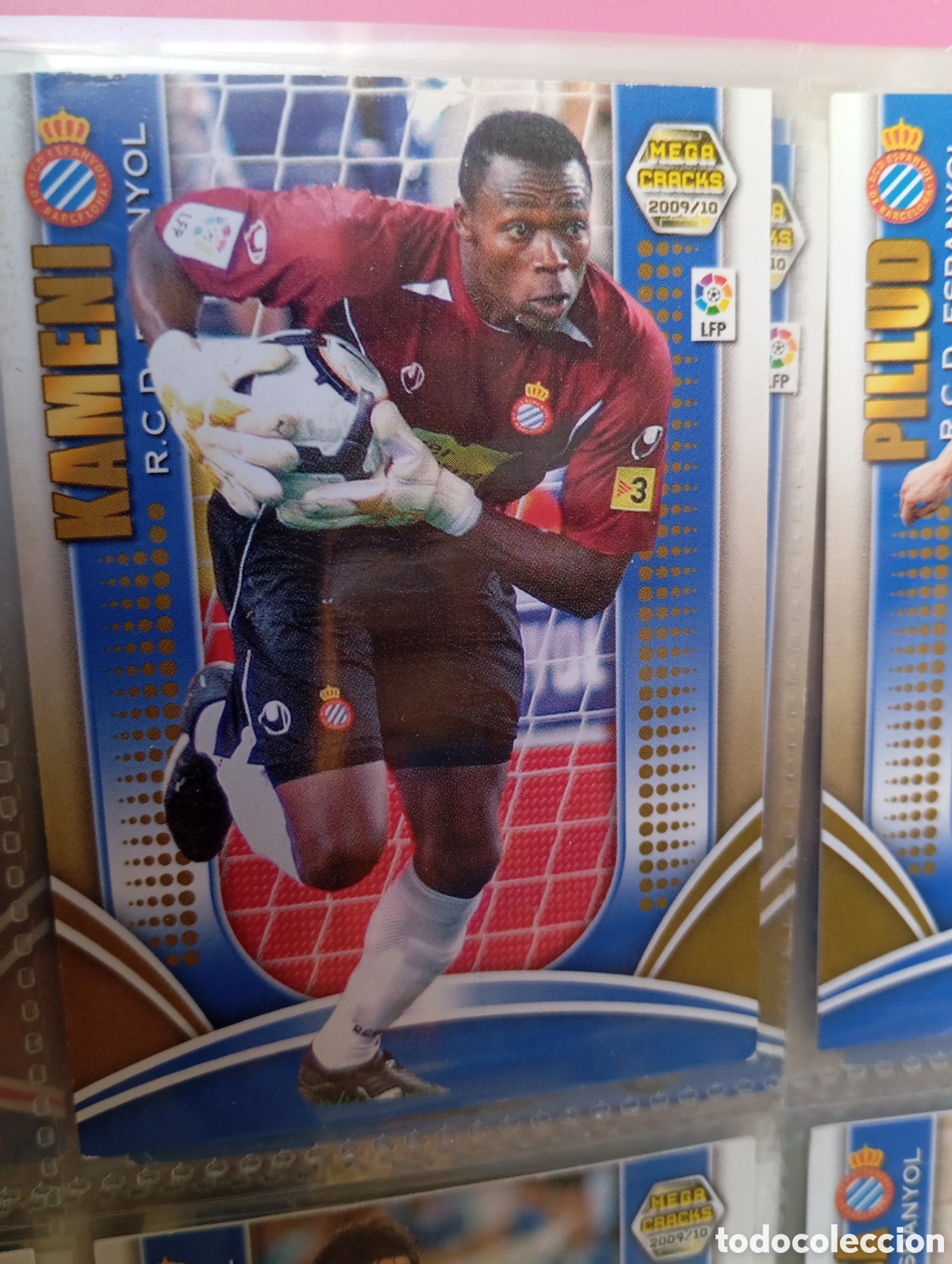 Cromos de Futebol: KAMENI RCD ESPANYOL Cromo ficha de futbol Megacracks 2009-2010 MGK 09-10 PANINI