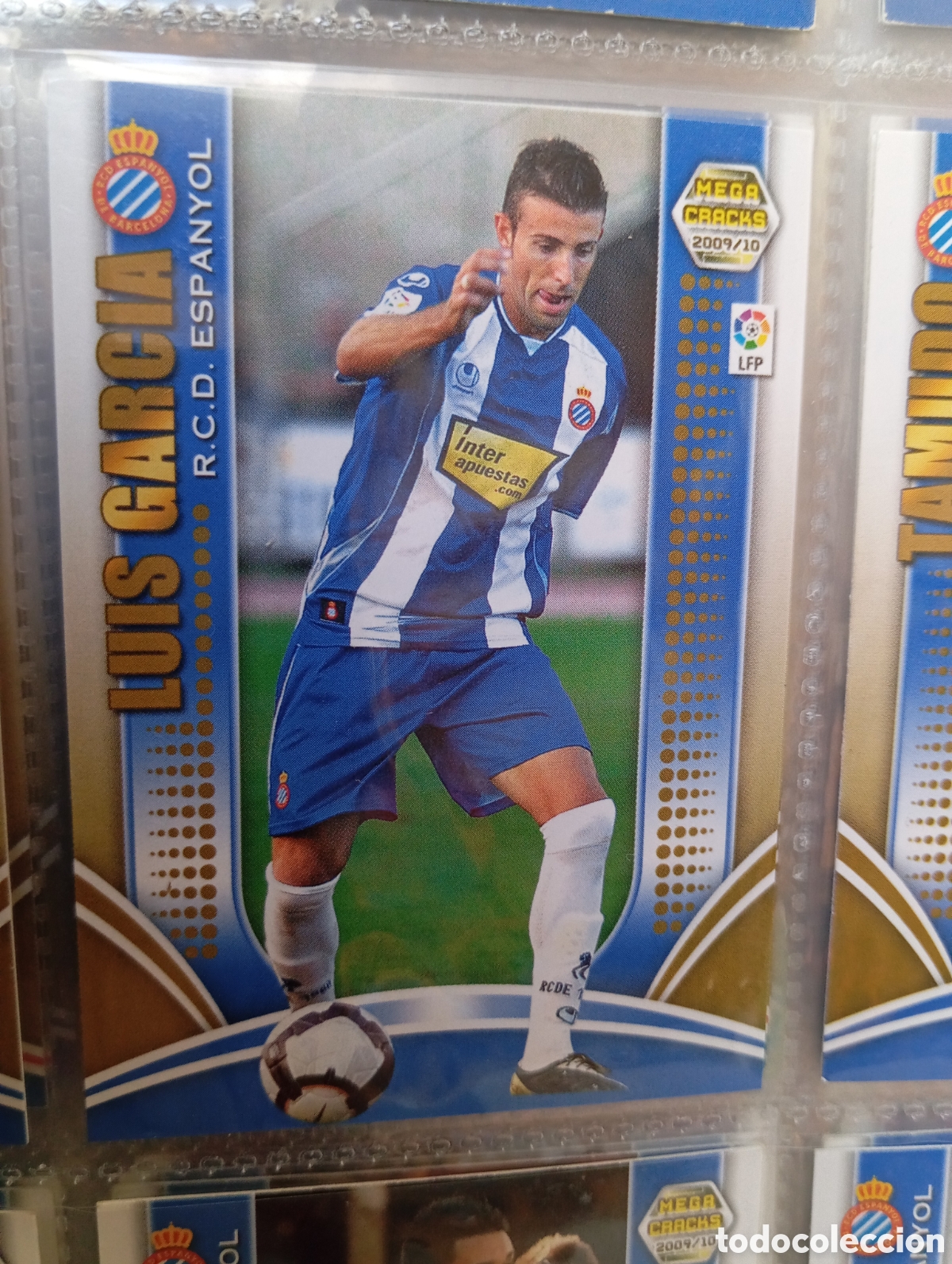 Cromos de Futebol: LUIS GARCIA RCD ESPANYOL Cromo ficha de futbol Megacracks 2009-2010 MGK 09-10 PANINI