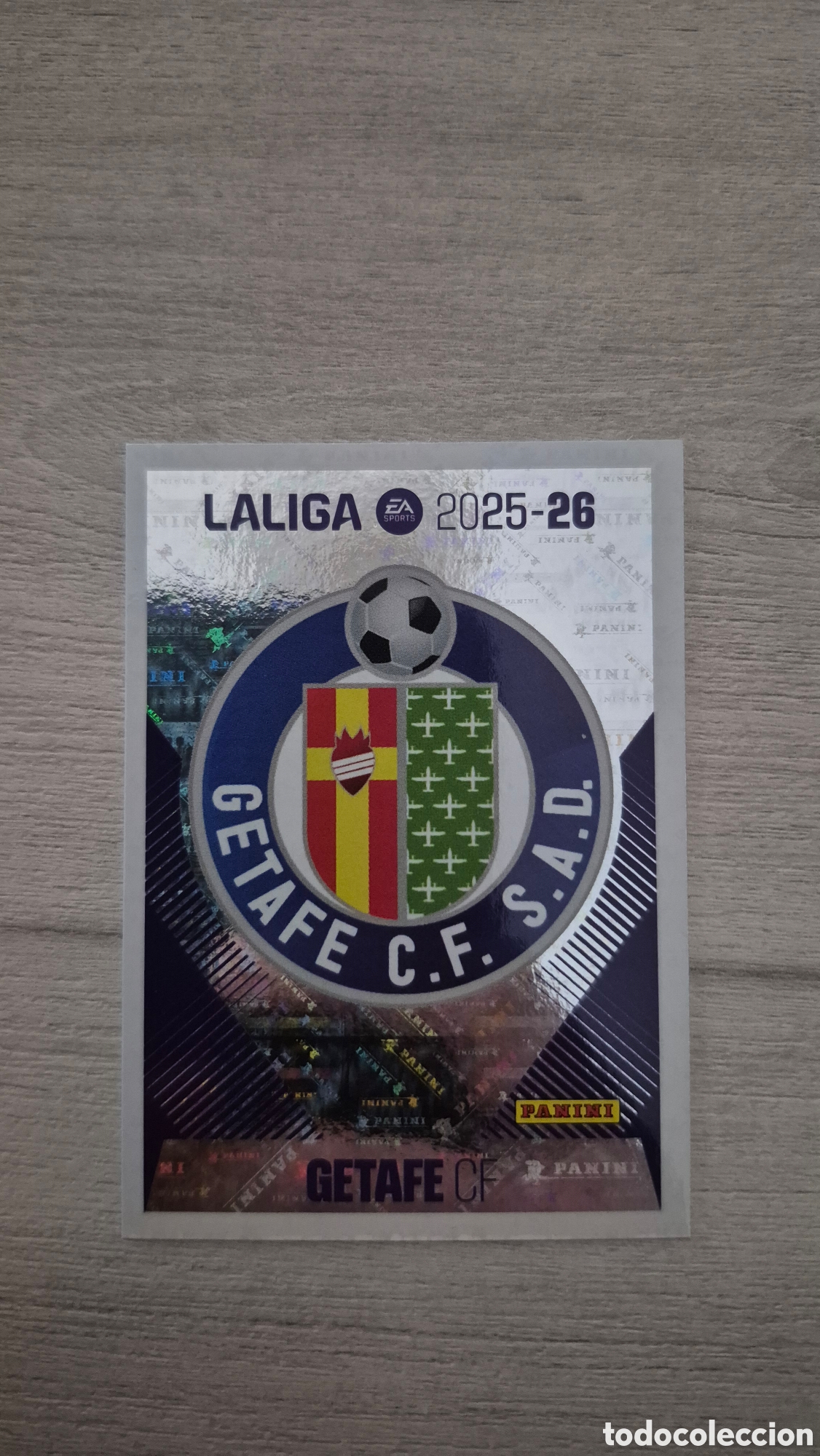 Fu&szlig;ball-Sticker: N&deg;1 Escudo Getafe Liga Este 25/26