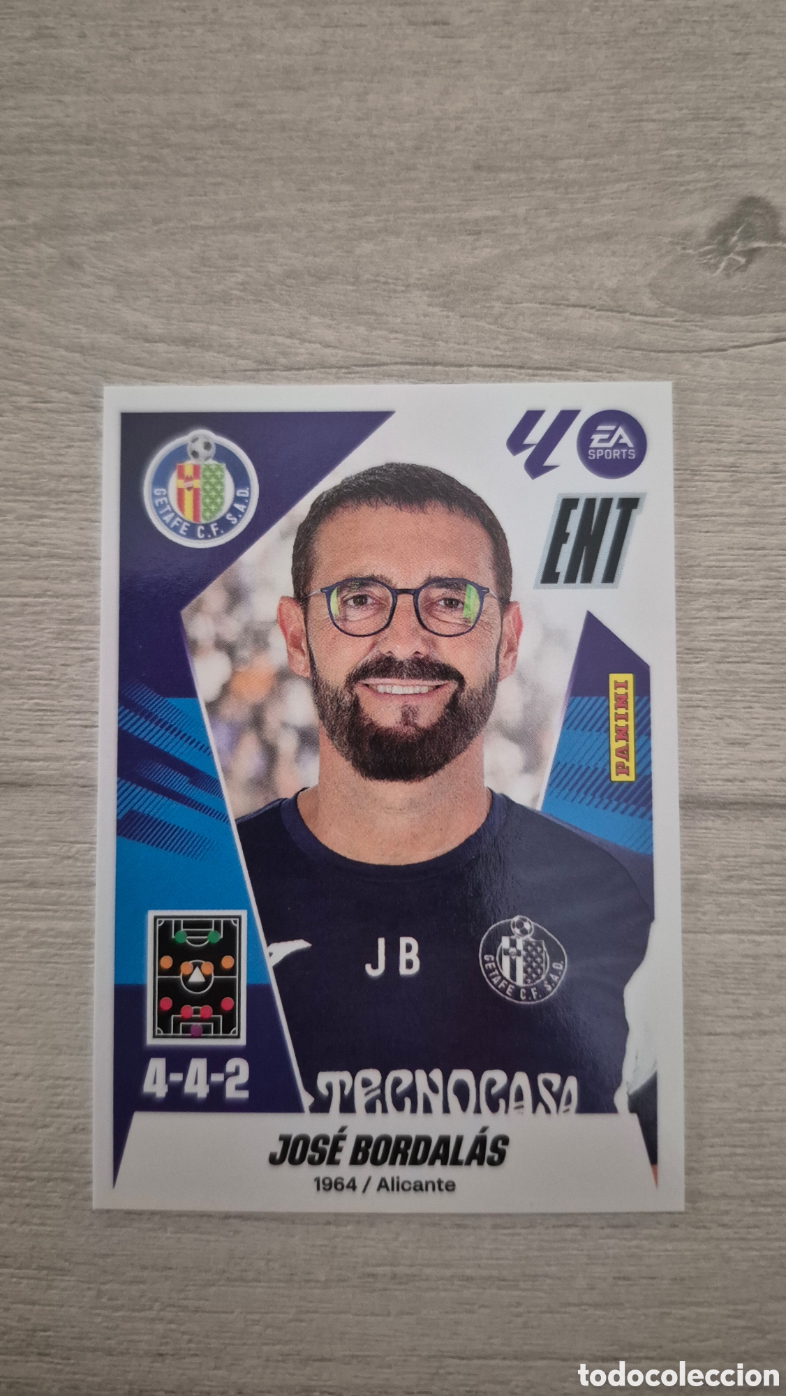 Fu&szlig;ball-Sticker: N&deg;2 Getafe Jose Bordalas Liga Este 25/26