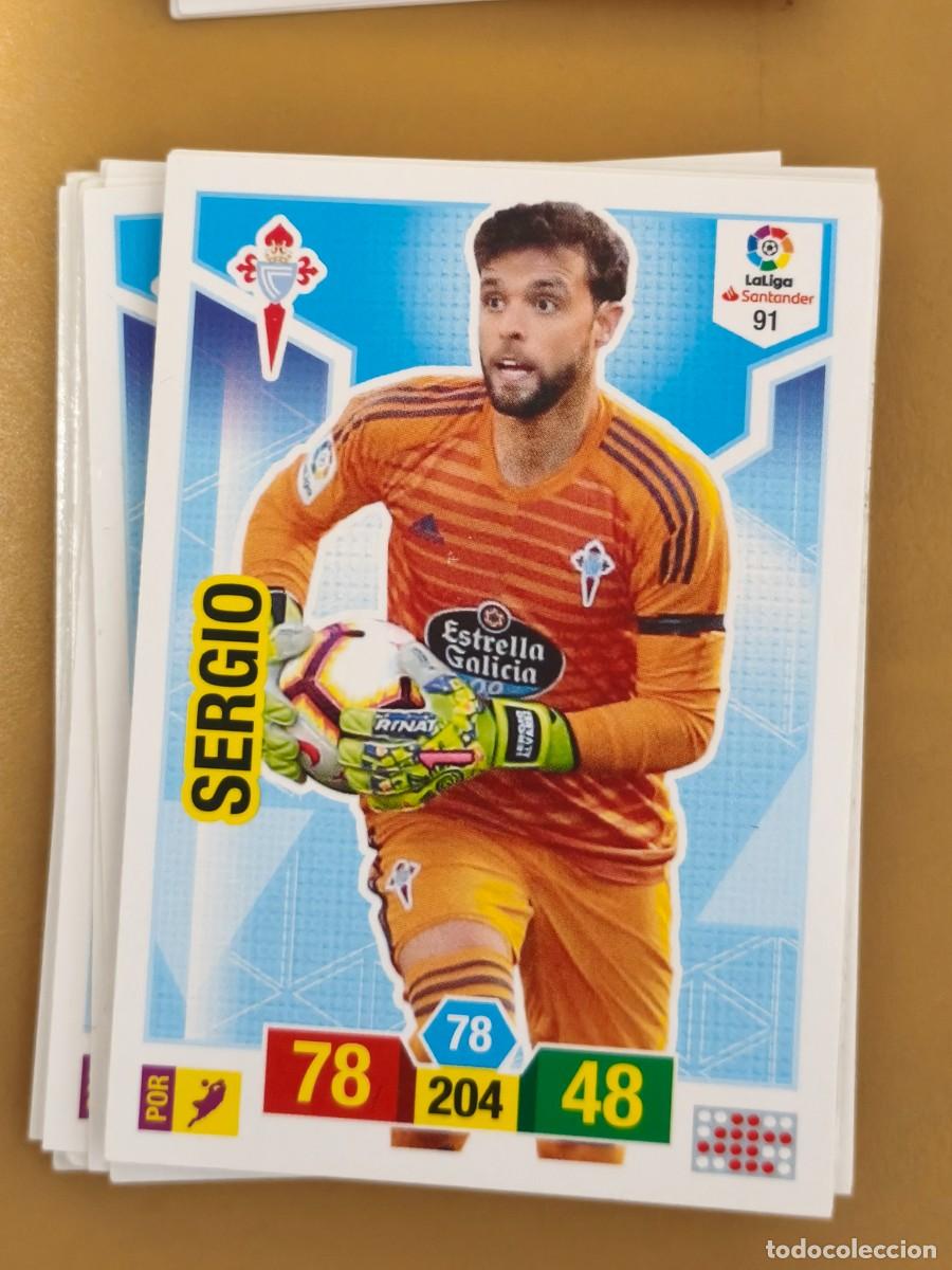 Fu&szlig;ball-Sticker: sergio, adrenalyn 2018 19