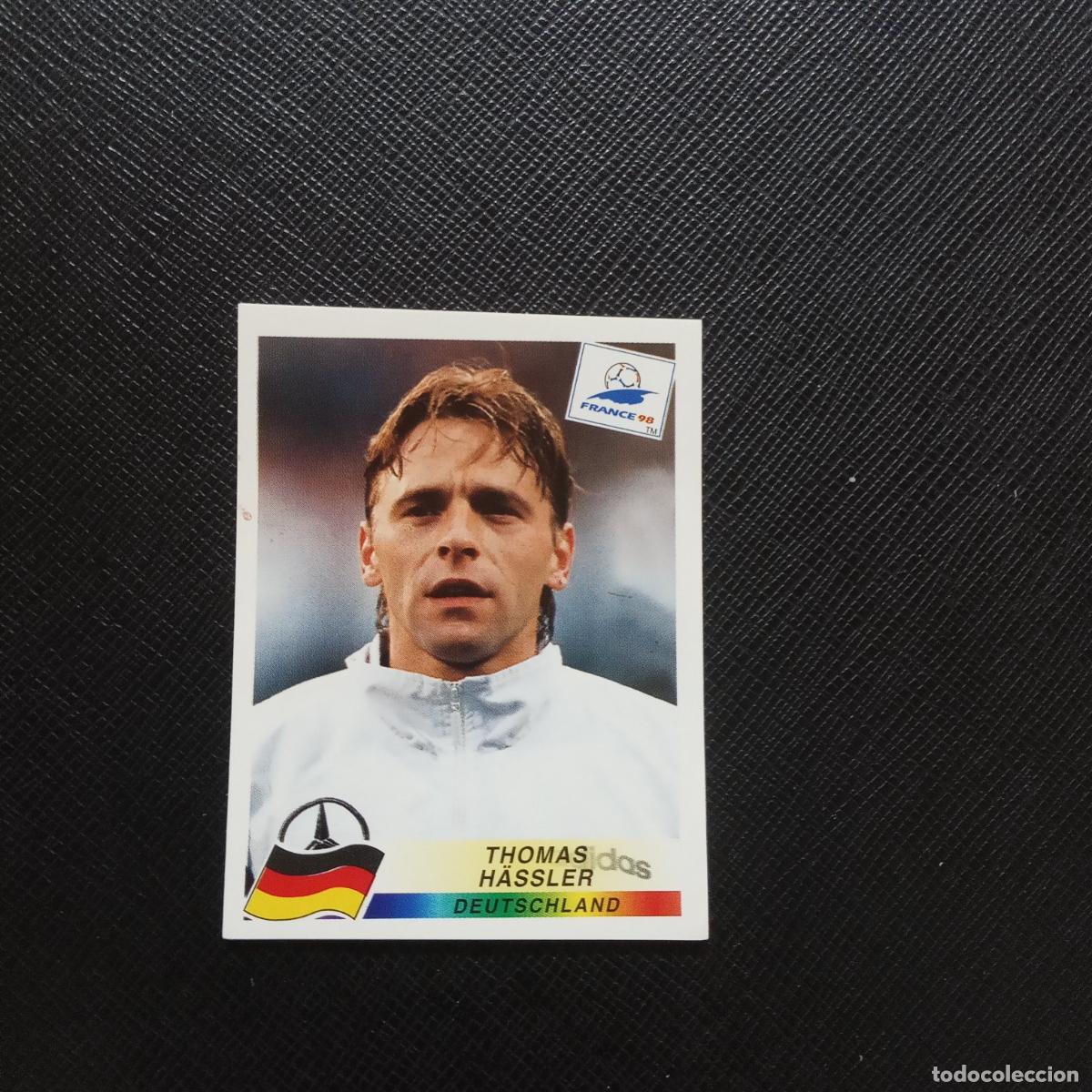 Cromos de F&uacute;tbol: 381 HASSLER ALEMANIA PANINI FRANCIA 1998 MUNDIAL 98 CROMO FUTBOL - SIN PEGAR - A162 PG181