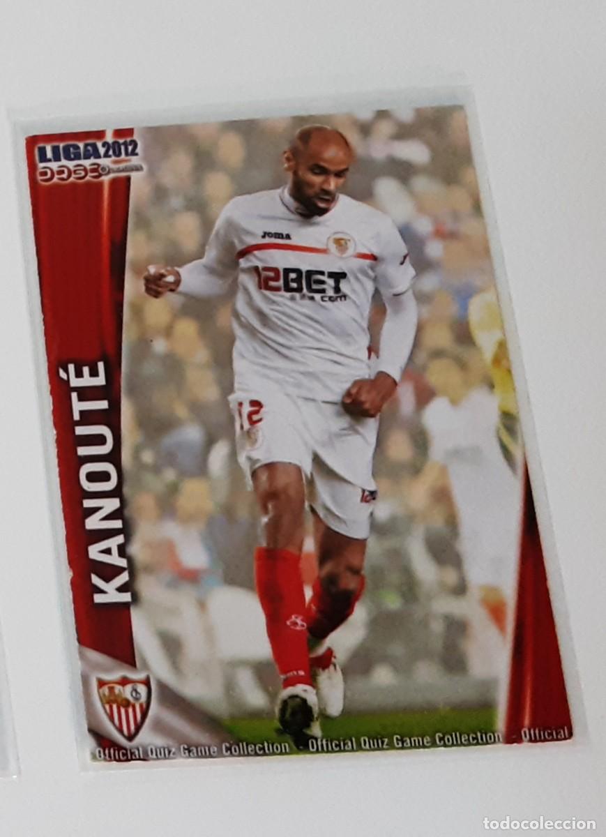 Cromos de F&uacute;tbol: Cromo mundicromo quiz 2011 2012 11 12 Sevilla kanoute