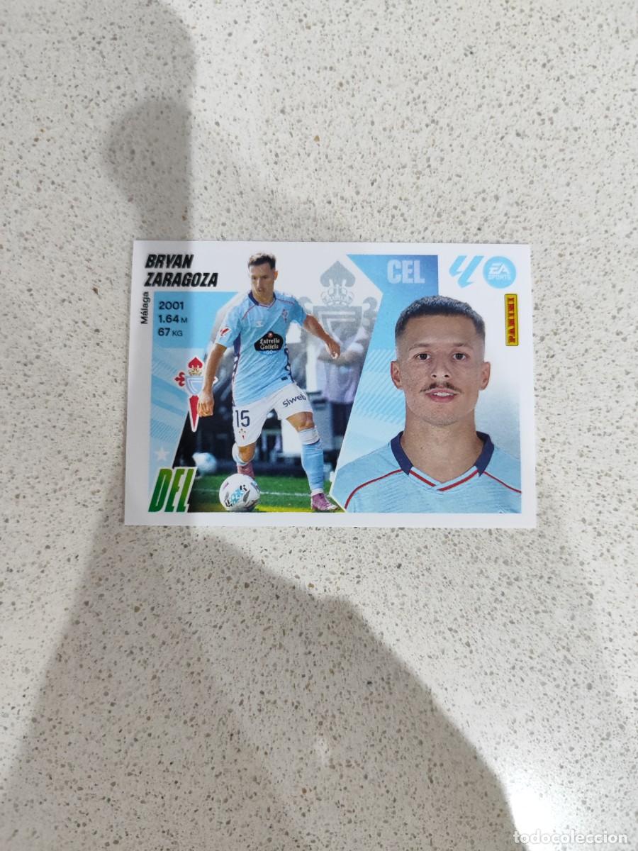 Cromos de F&uacute;tbol: CROMO N&Uacute;MERO 31 BRYAN ZARAGOZA CELTA DE VIGO &Uacute;LTIMO FICHAJE. LIGA ESTE 25/26. TERCERA EDICI&Oacute;N.