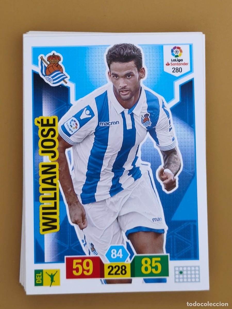 Cromos de f&uacute;tbol: willian jose, adrenalyn 2018 19 - Foto 1