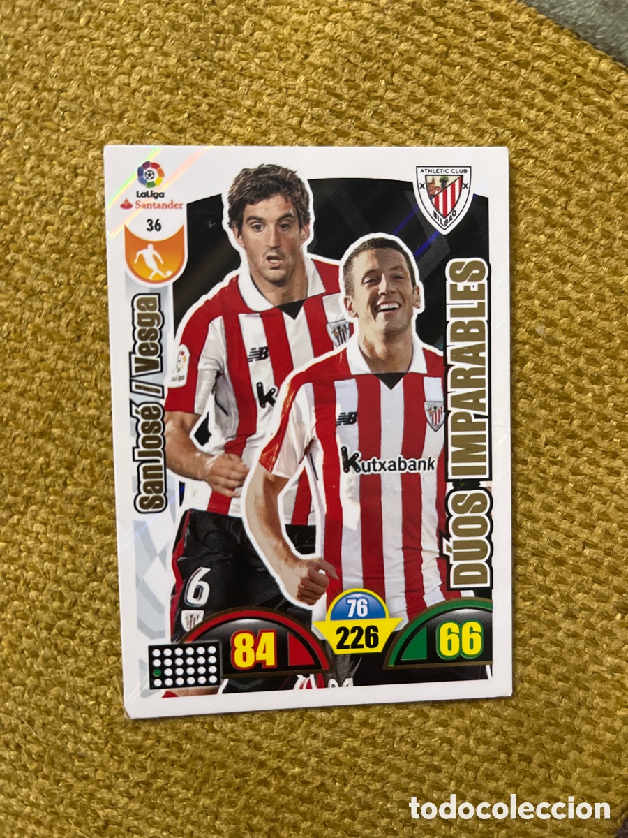 Cartes &agrave; collectionner de Football: Adrenalyn XL 2017 2018 17 18 D&Uacute;OS IMPARABLES 36 San Jos&eacute; y vesga