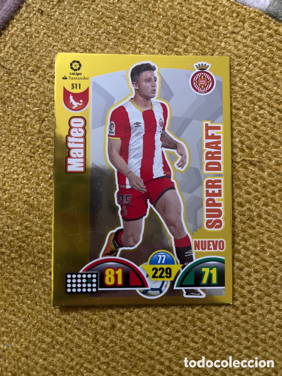 Cartes &agrave; collectionner de Football: Adrenalyn XL 2017 2018 17 18 Maffeo Girona s&uacute;per draft