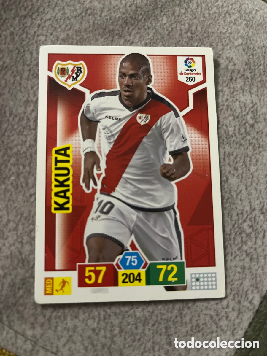 Cartes &agrave; collectionner de Football: Adrenalyn XL 2018 2019 18 19 Kakuta Rayo vallecano