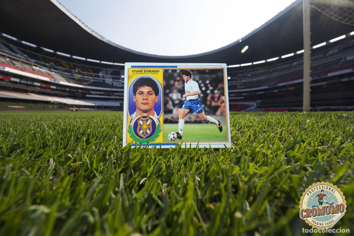 Fu&szlig;ball-Sticker: Vivar Dorado - Tenerife - 1996 1997 96 97 - Cromo Ediciones Este - Nunca Pegado
