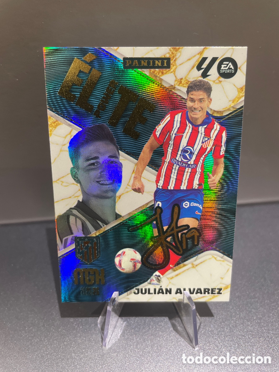 Cartes &agrave; collectionner de Football: Julian Alvarez P8 Elite Power Panini MGK 2025-26 Atletico de Madrid
