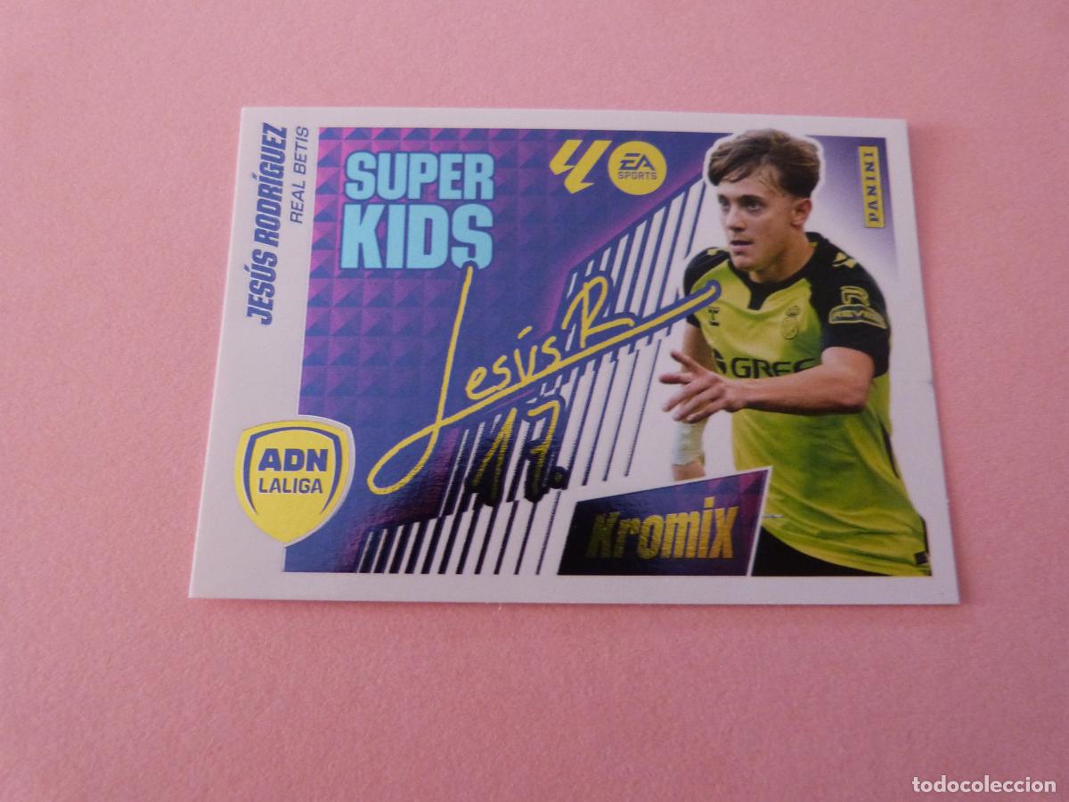 Football Stickers: CROMO FUTBOL JES&Uacute;S RODRIGUEZ REAL BETIS ADN KROMIX SIN PEGAR N&ordm; K13 LIGA ESTE 2025-2026/25-26