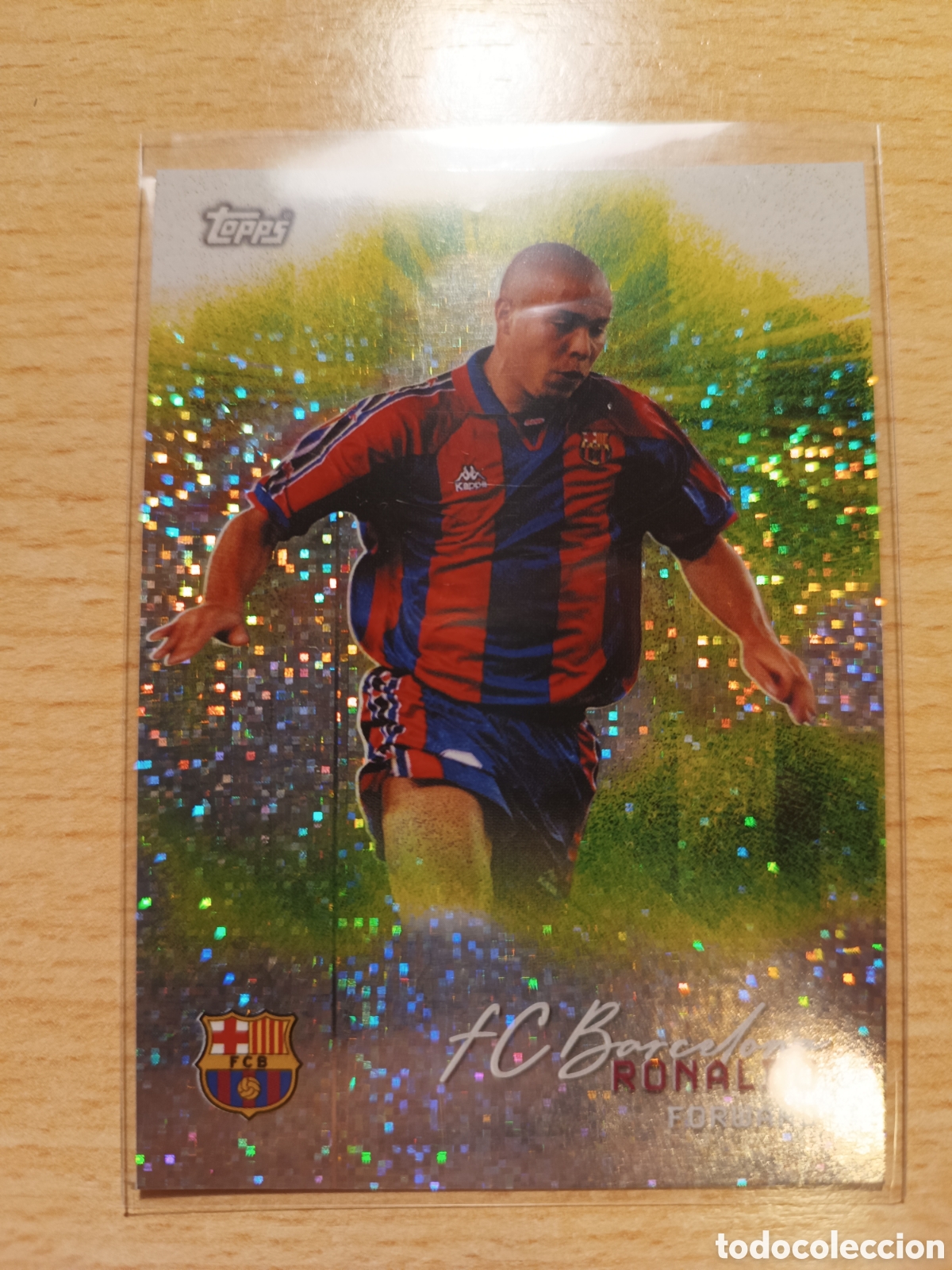 Cromos de F&uacute;tbol: 32 RONALDO NAZARIO STATIC PARALLEL PITCH PURSUITS FC BARCELONA TEAM SET 2025 2026 TOPPS 25 26