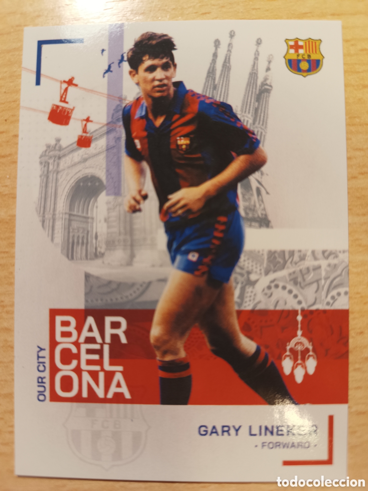 Cromos de f&uacute;tbol: 31 GARY LINEKER OUR CITY FC BARCELONA TEAM SET 2022 2023 TOPPS 22 23