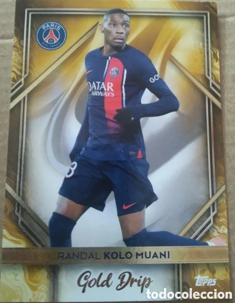 Football Stickers: 48 KOLO MUANI CROMO FUTBOL PARIS SAINT GERMAIN TOPPS 2024 PSG