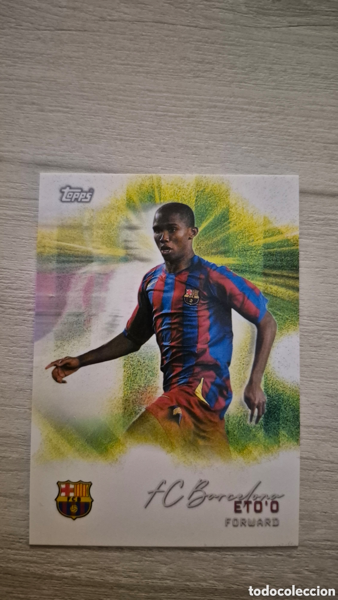 Figurine di Calcio: Eto'o Pitch Pursuits Team Set FC Barcelona 2025/26