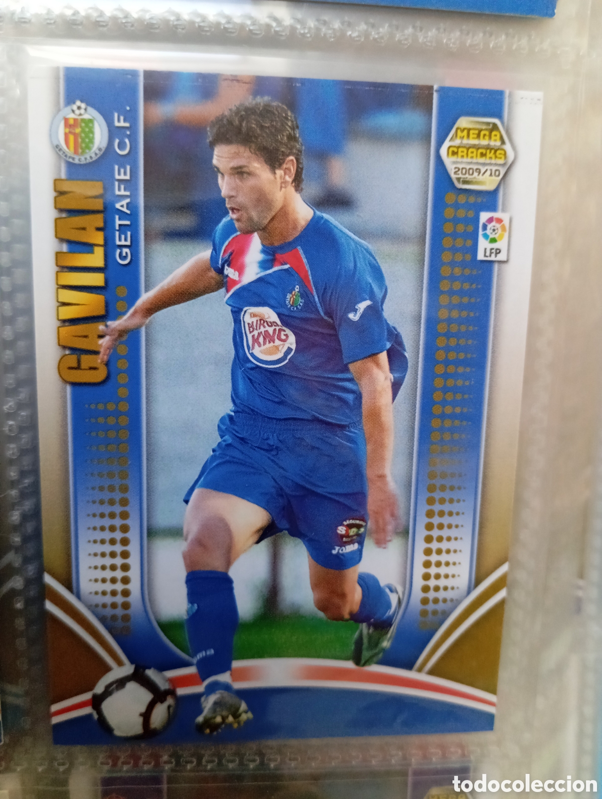 Cromos de Futebol: GAVILAN GETAFE CF Cromo ficha de futbol Megacracks 2009-2010 MGK 09-10 PANINI