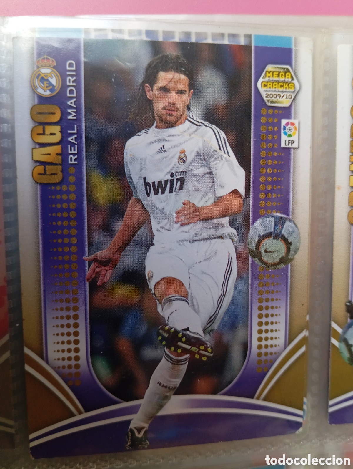 Cromos de Futebol: GAGO REAL MADRID Cromo ficha de futbol Megacracks 2009-2010 MGK 09-10 PANINI