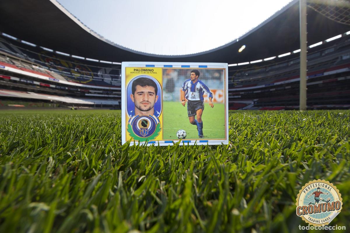 Cromos de Futebol: Palomino - Hercules - 1996 1997 96 97 - Cromo Ediciones Este - Nunca Pegado