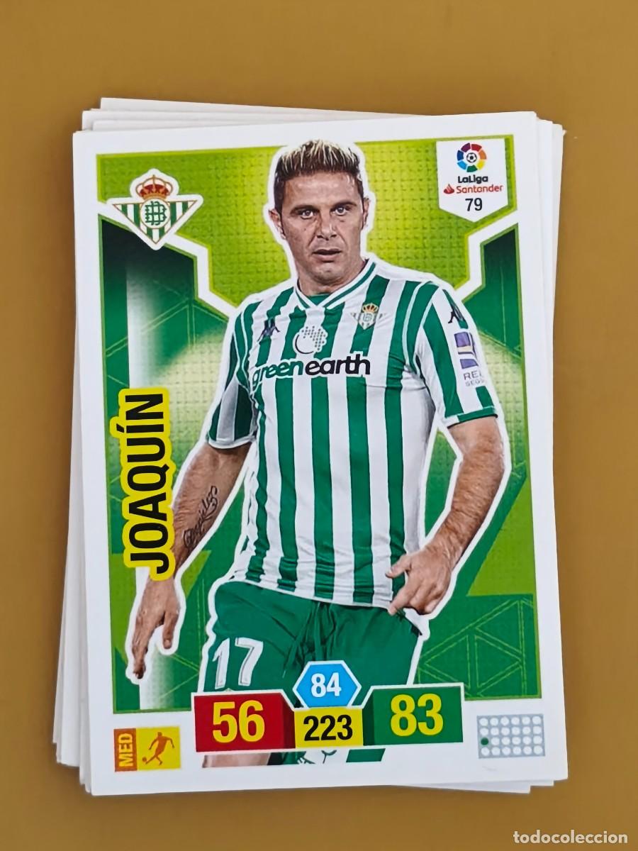 Cromos de f&uacute;tbol: joaquin, adrenalyn 2018 19 - Foto 1