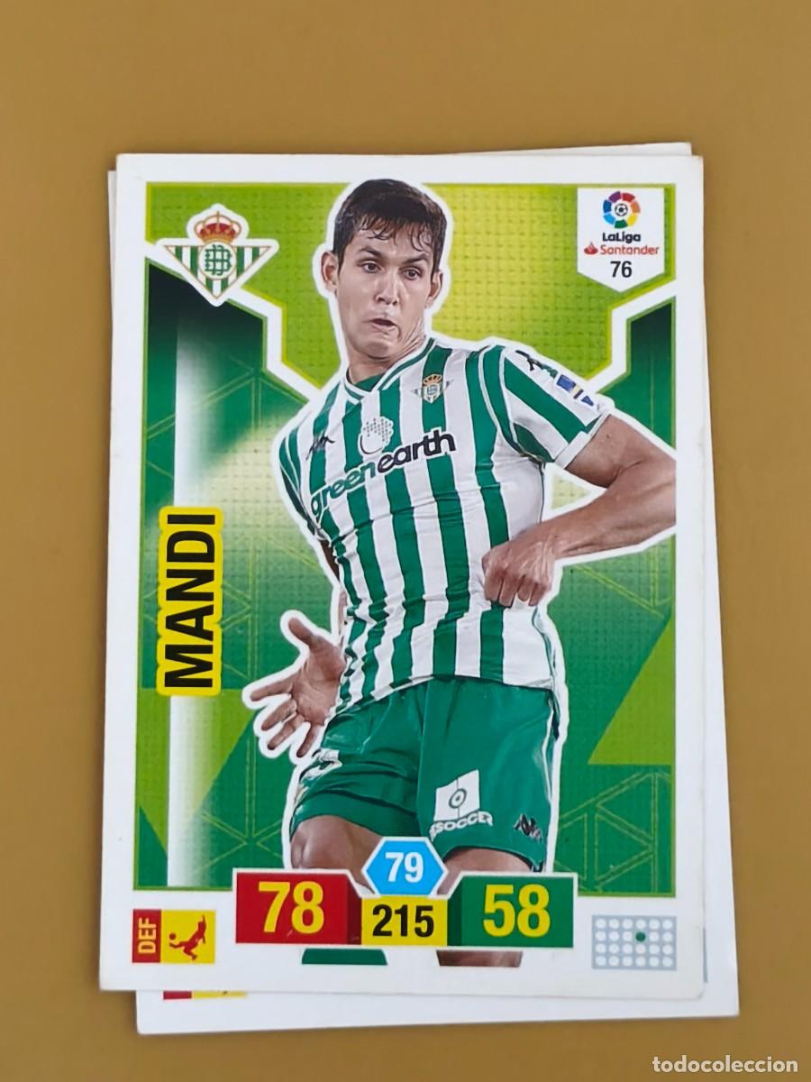 Cromos de Futebol: mandi, adrenalyn 2018 19