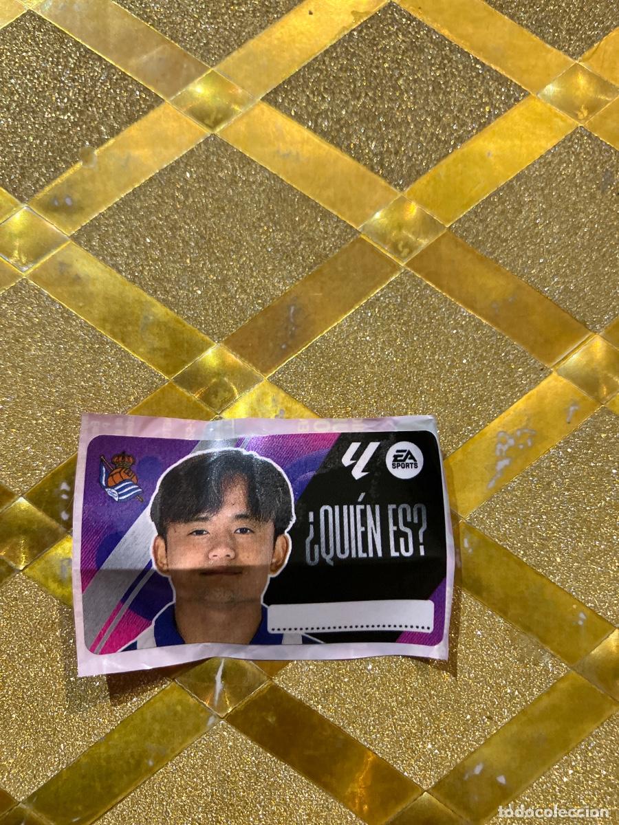 Cromos de F&uacute;tbol: CROMO CHICLE DE LIGA ESTE 2025 2026 REAL SOCIEDAD &iquest; QUIEN ES ? PANINI CANDY !