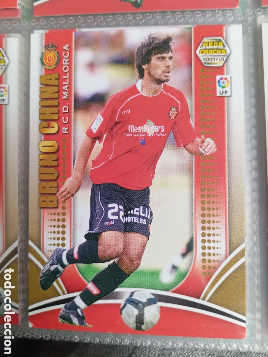 Figurine di Calcio: BRUNO CHINA RCD MALLORCA Cromo ficha de futbol Megacracks 2009-2010 MGK 09-10 PANINI