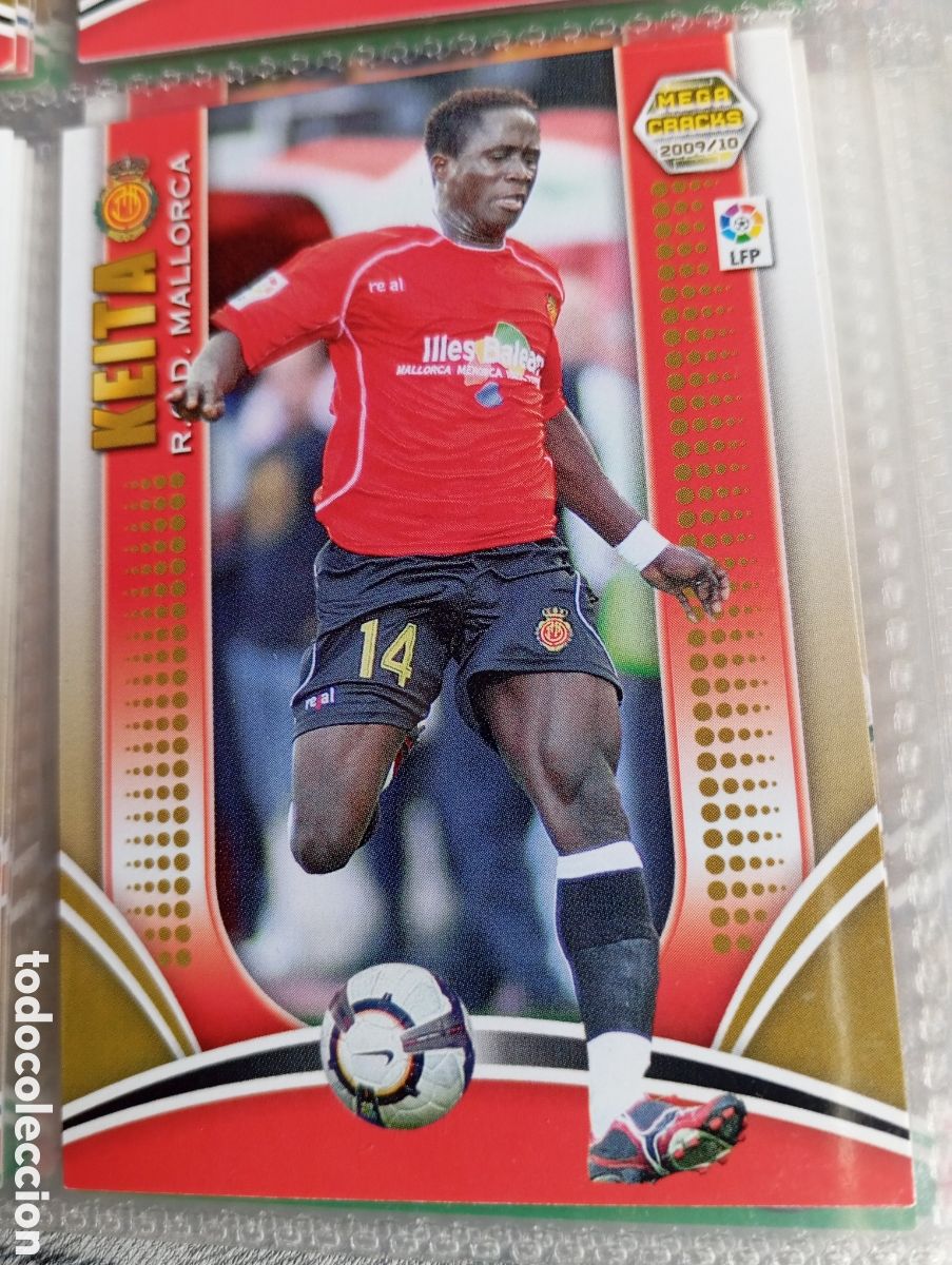 Figurine di Calcio: KEITA RCD MALLORCA Cromo ficha de futbol Megacracks 2009-2010 MGK 09-10 PANINI