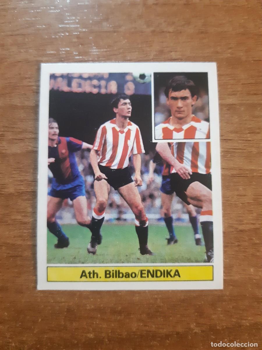 Figurine di Calcio: Endika (Athletic Bilbao) Liga 81-82 ESTE. Nunca pegado, sin pegar