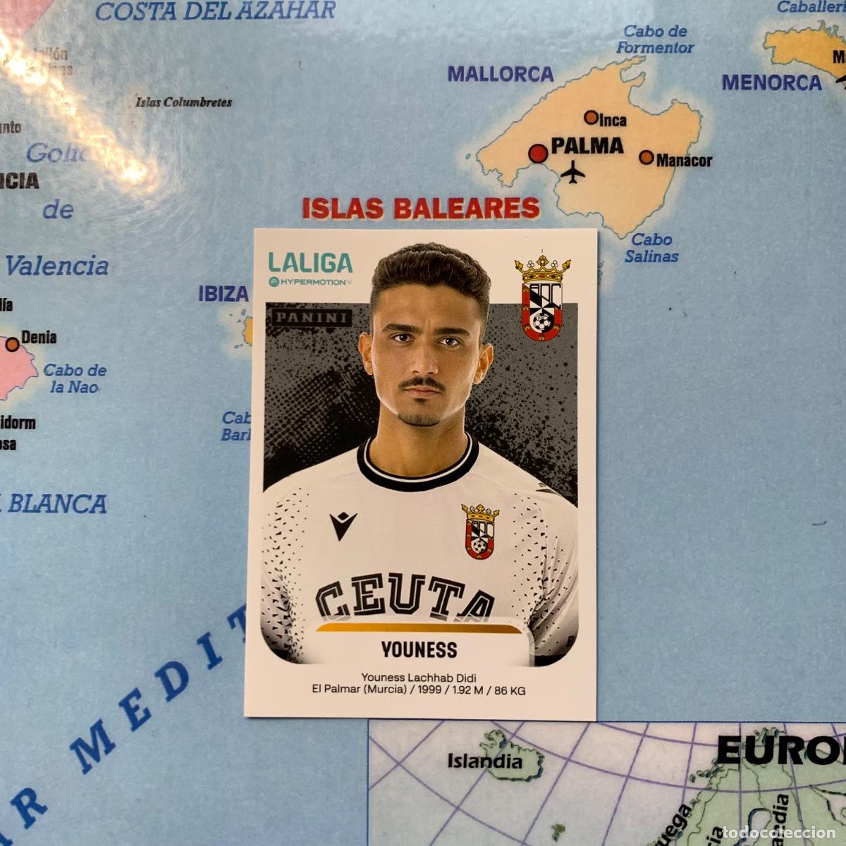 Cromos de f&uacute;tbol: Youness n&uacute;mero 126 del Ceuta cromo liga Hypermotion 25-26 2025-2026