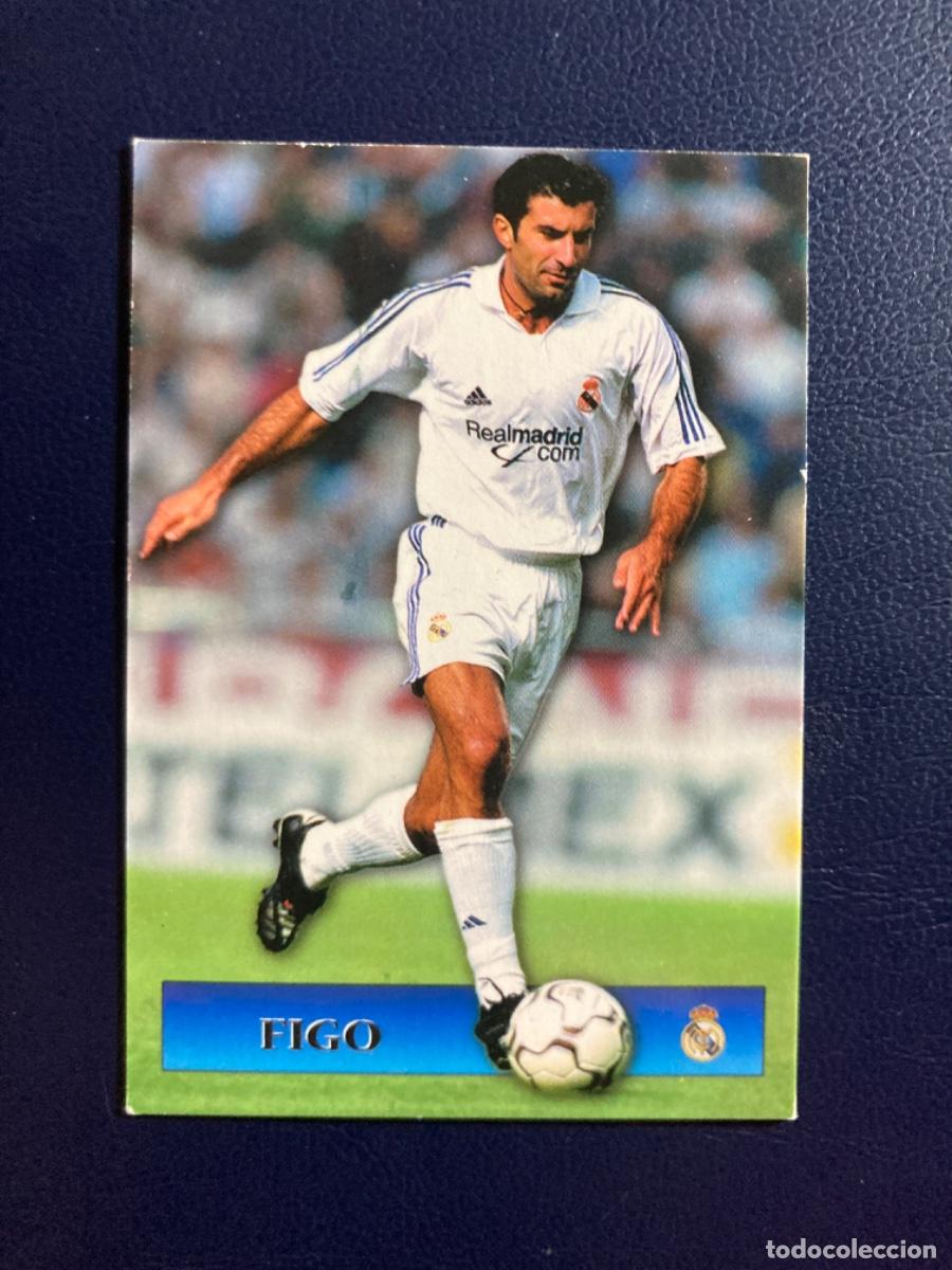 Figurine di Calcio: 127 Figo - Real Madrid - Mundicromo Top Liga 2002