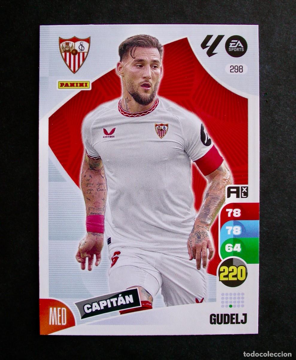 Fu&szlig;ball-Sticker: 298 GUDELJ / SEVILLA / ADRENALYN XL LIGA 2024-2025 24-25 / PANINI