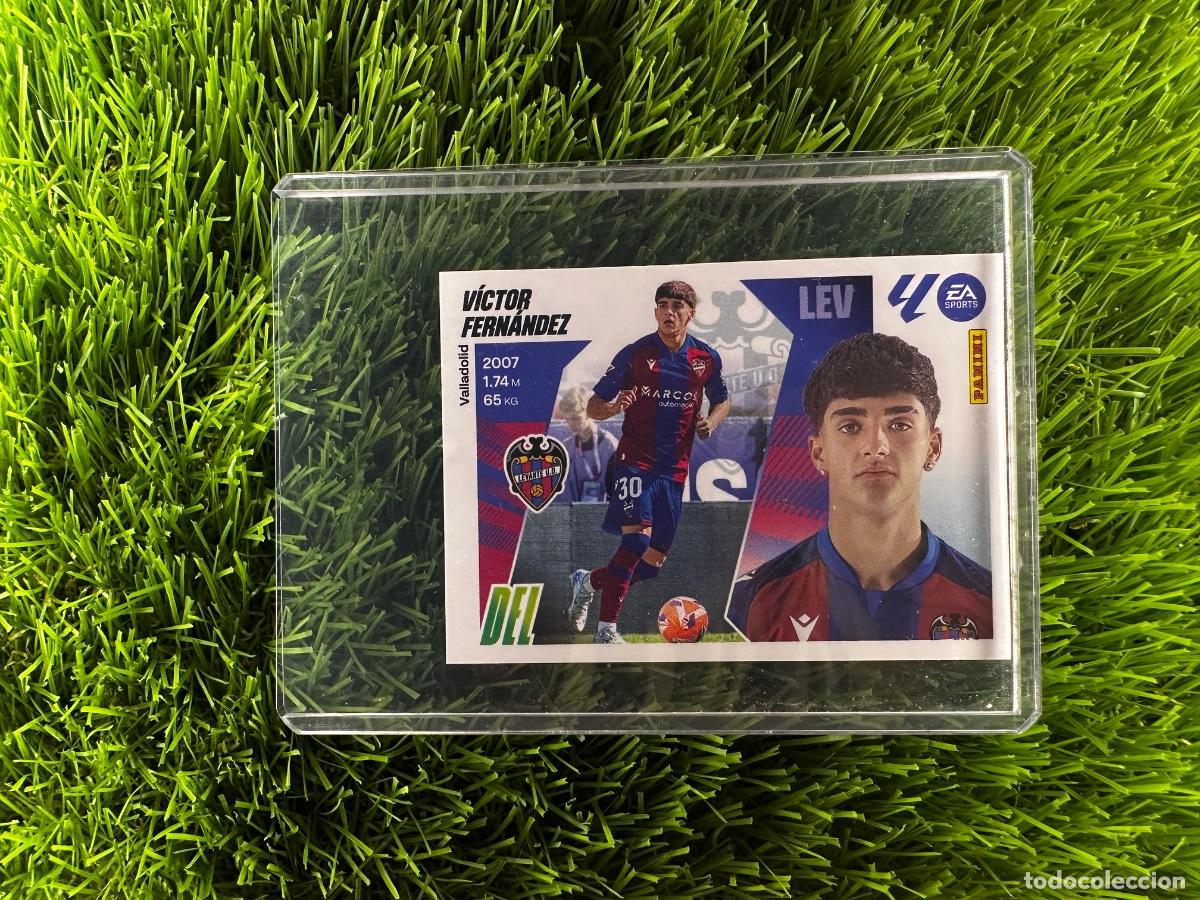 Cromos de f&uacute;tbol: N&ordm; 19B V&iacute;ctor Fern&aacute;ndez Levante UD Liga Este 25 26