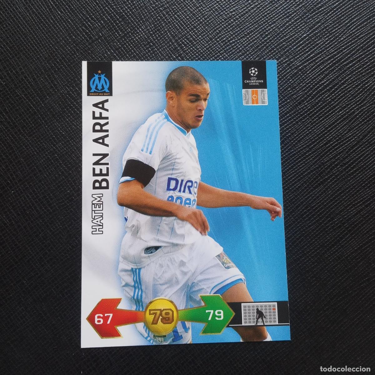 Cromos de F&uacute;tbol: BEN ARFA MARSELLA PANINI CHAMPIONS LEAGUE SUPER STRIKES 2009 2010 09 10 - A98 PG505
